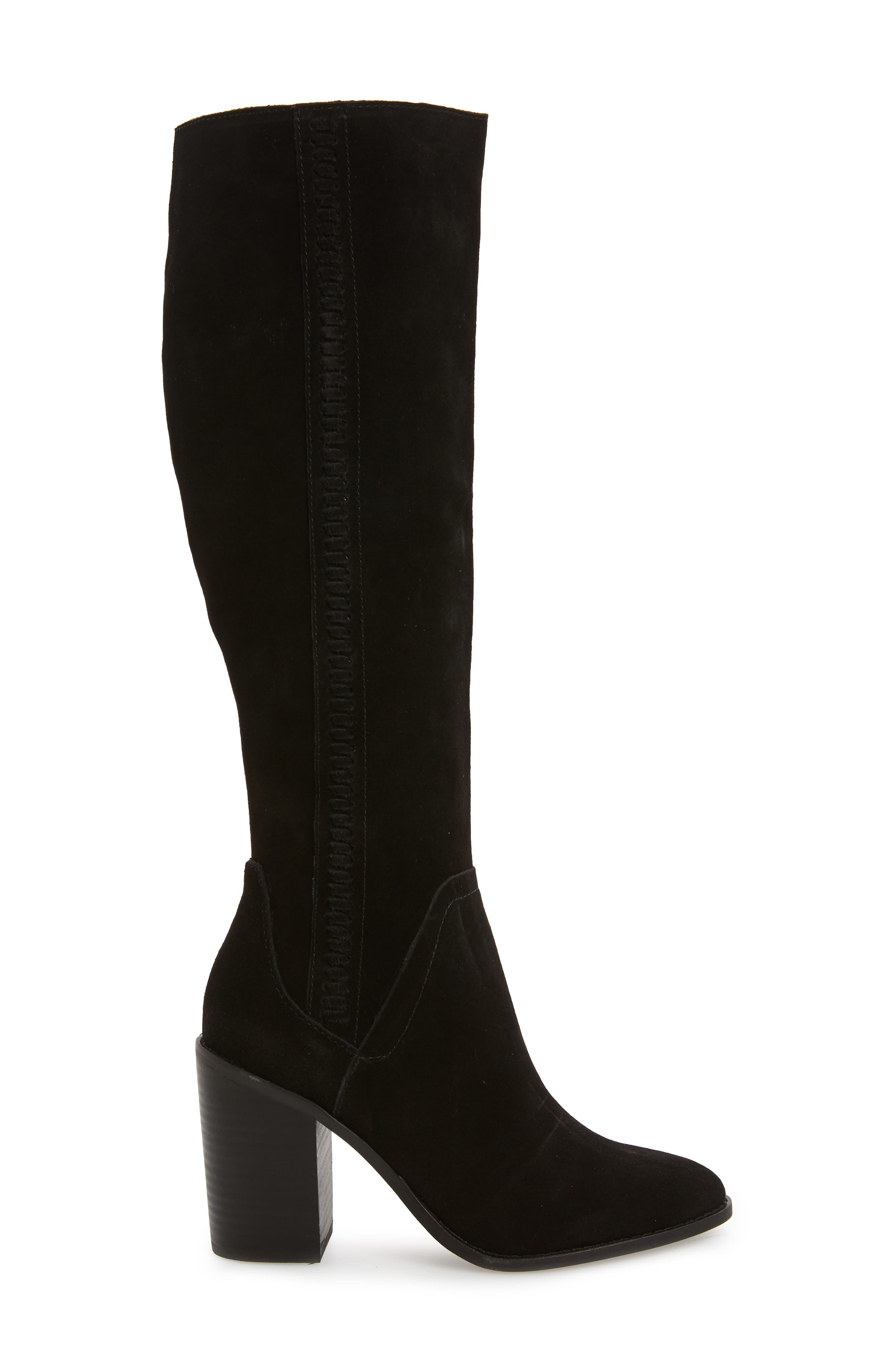 steve madden women's roxana whipstitch dress boots