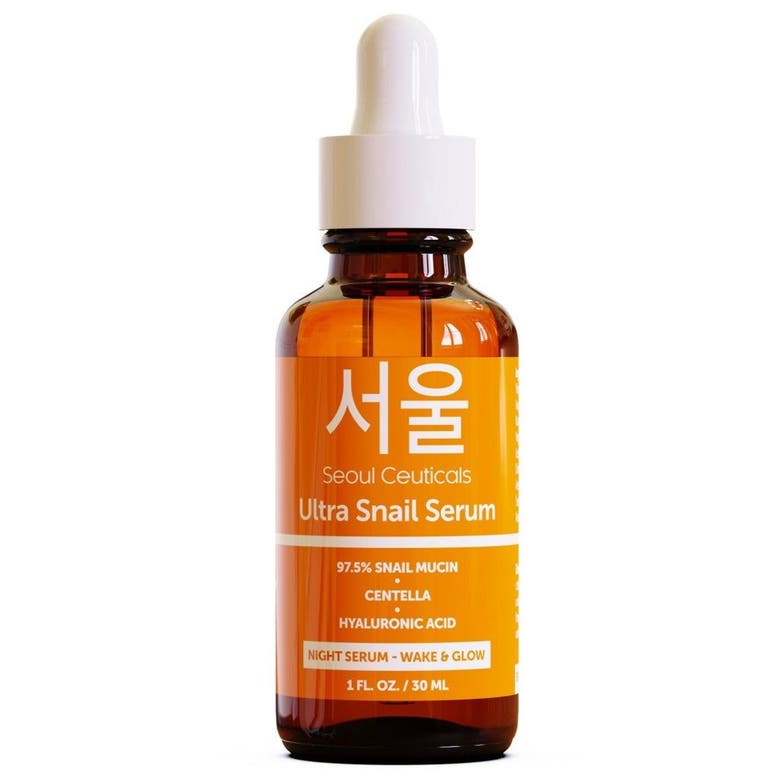 Seoul Ceuticals Korean Skincare Ultra Snail Serum In Clear