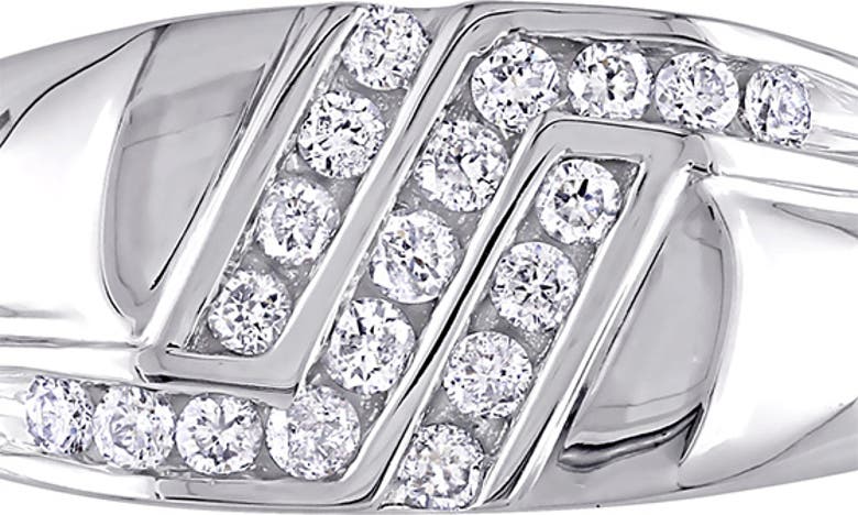 Shop Delmar Diamond Ring In White Gold