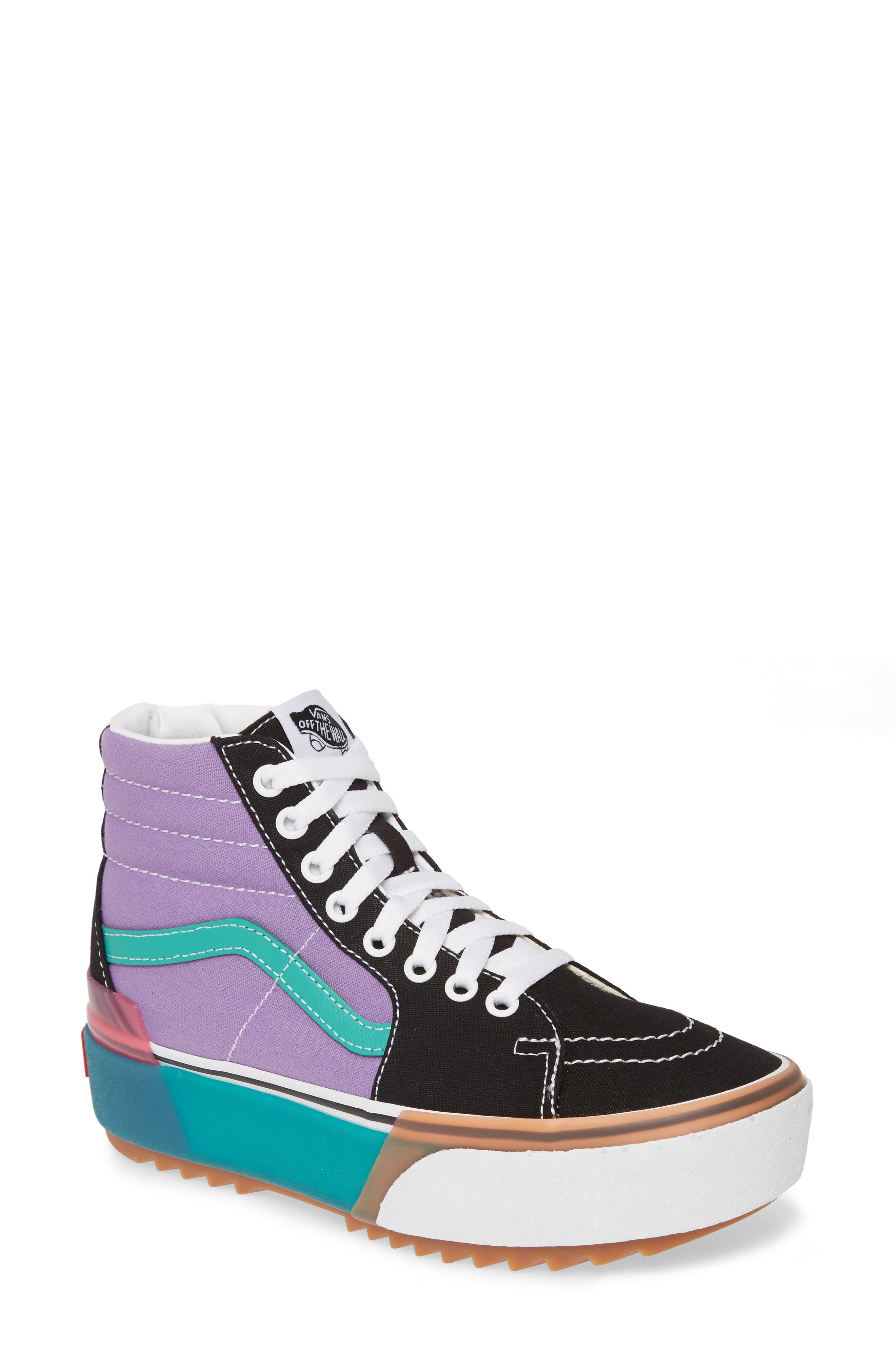Vans Era Sk8-Hi Stacked Platform Sneaker, Purple