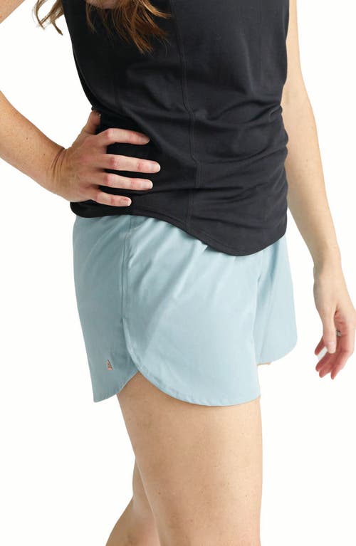 Anook Athletics Austin Maternity Shorts in Pacific