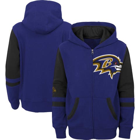 Minnesota Vikings Youth Stadium Full-Zip Hoodie - Purple