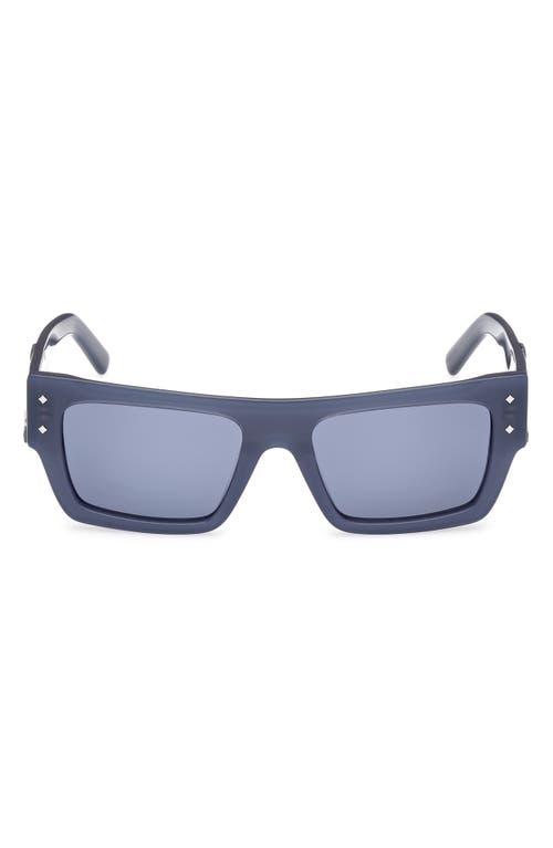 Mcm 53mm Navigator Sunglasses In Blue