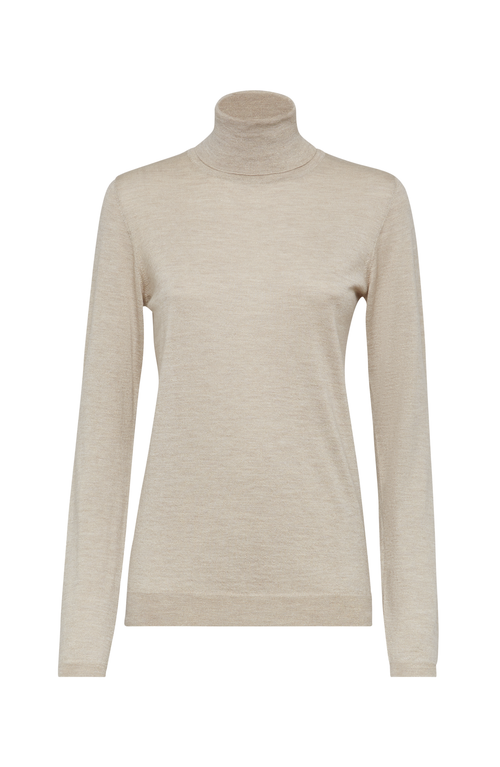 Shop Brunello Cucinelli Lightweight Sweater In Desert