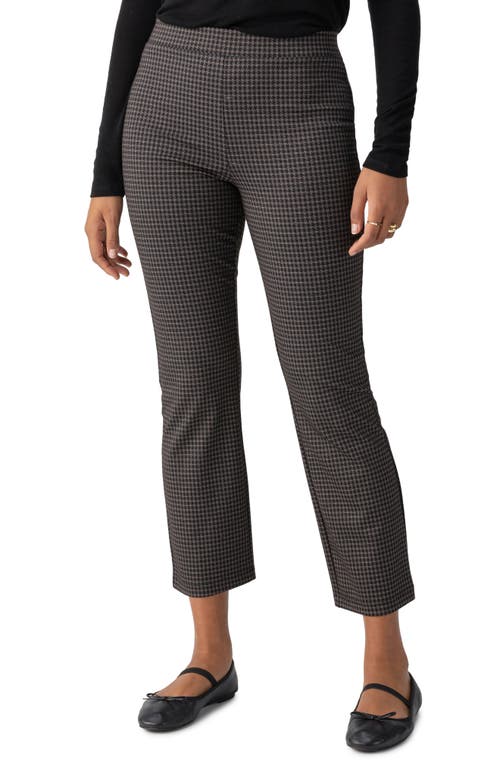 Shop Sanctuary Carnaby Kick Check Crop Pants In Shadow Check