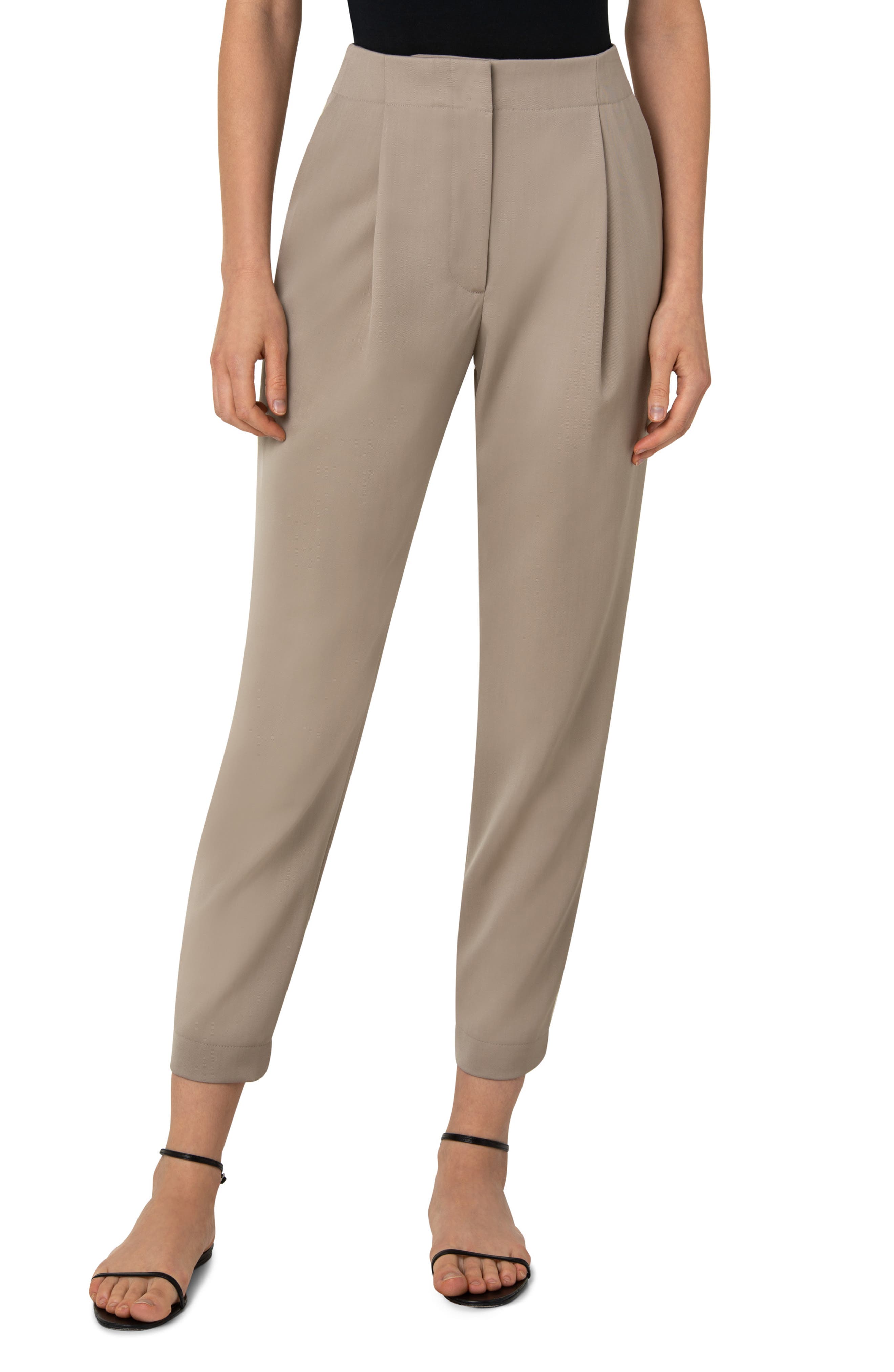Akris punto Mimi Wool Gabardine Ankle 