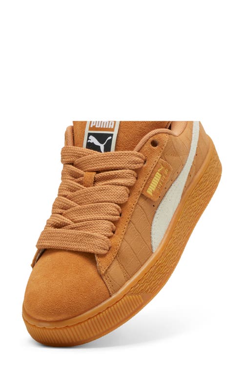 Puma Suede Xl Sneakers In Caramel Latte-gum