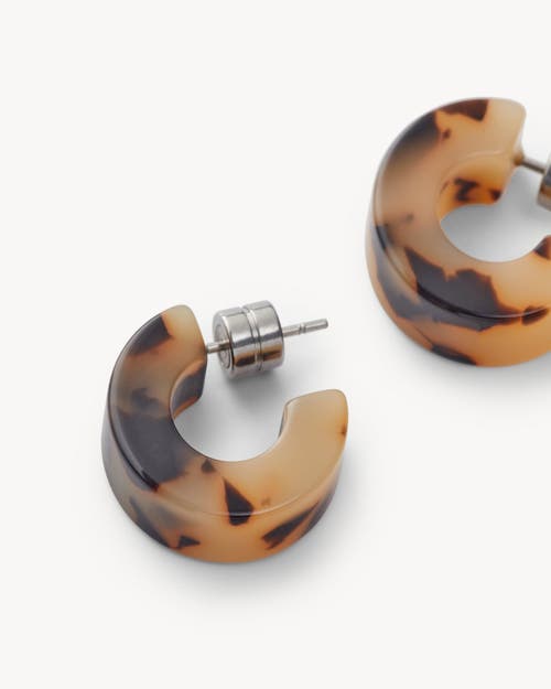 Machete Muse Hoops In Blonde Tortoise