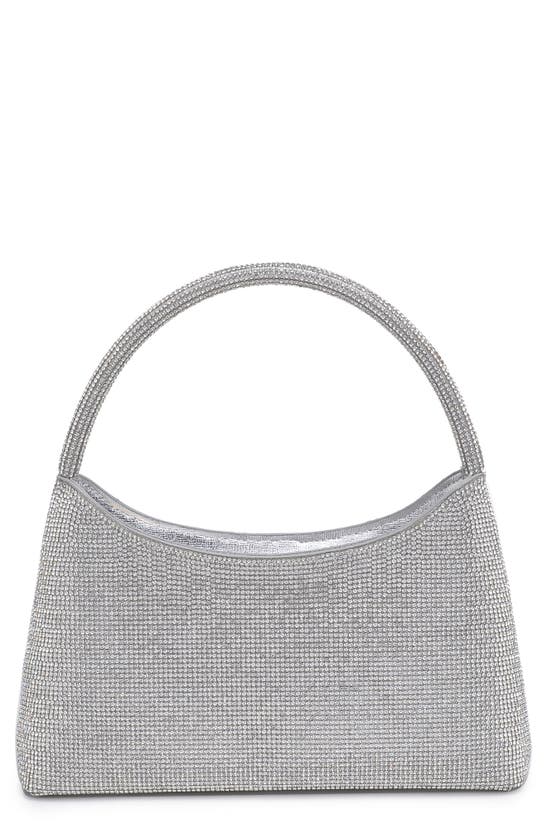 Urban Expressions Handbags Embellished Top Handle Bag In Silver