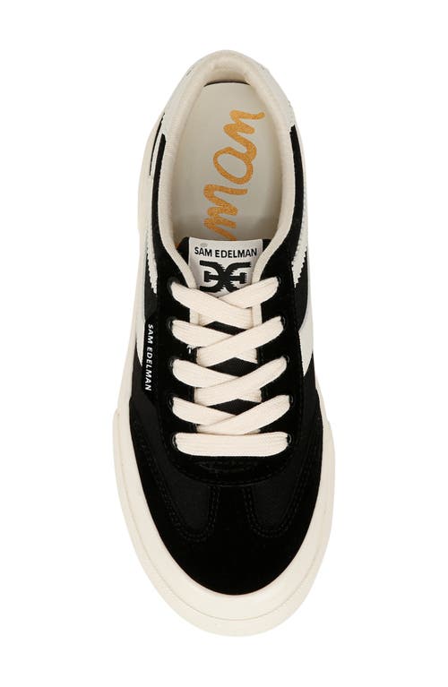 Shop Sam Edelman Simone Platform Sneaker In Black/sugar