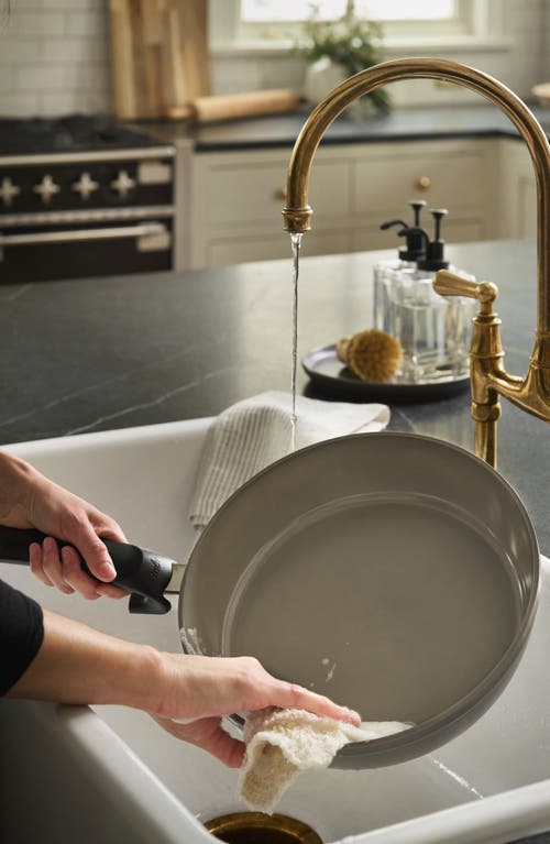 Fissler Ceratal Comfort Ceramic Non-stick Frying Pan Set In Warm Grey