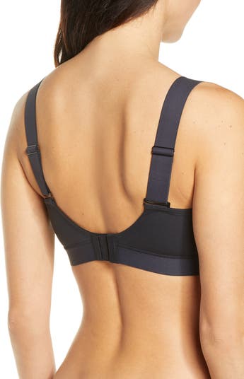 Natori impulse black sport bra womens size XS no padding racerback light  support