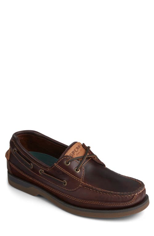Sperry Top-Sider 'Mako Two-Eye Canoe Moc' Boat Shoe in Amaretto at Nordstrom, Size 9