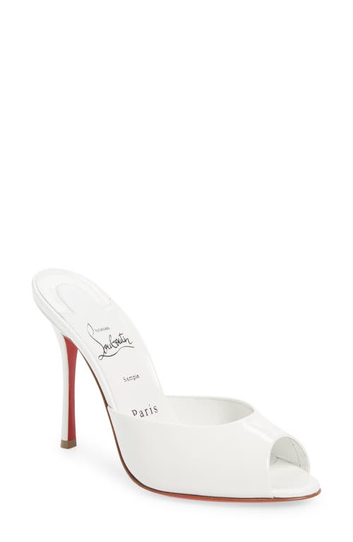 Christian Louboutin Me Dolly Peep Toe Slide Sandal at Nordstrom,