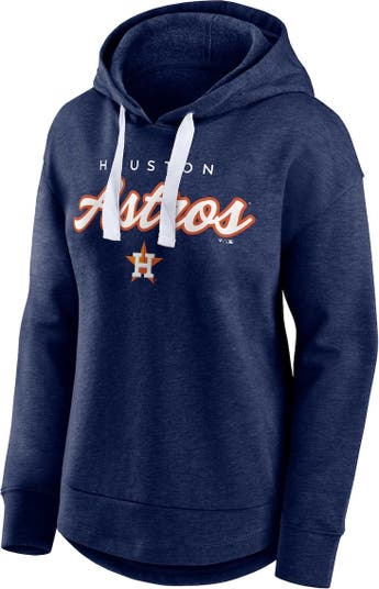 Houston Astros Fanatics Branded Women's Crew Pullover Sweater - Heathered  Gray