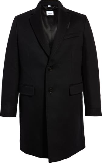 Tailored wool cashmere coat hot sale burberry