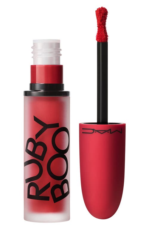 MAC Cosmetics MAC Ruby Boo Powder Kiss Liquid Lip Color at Nordstrom