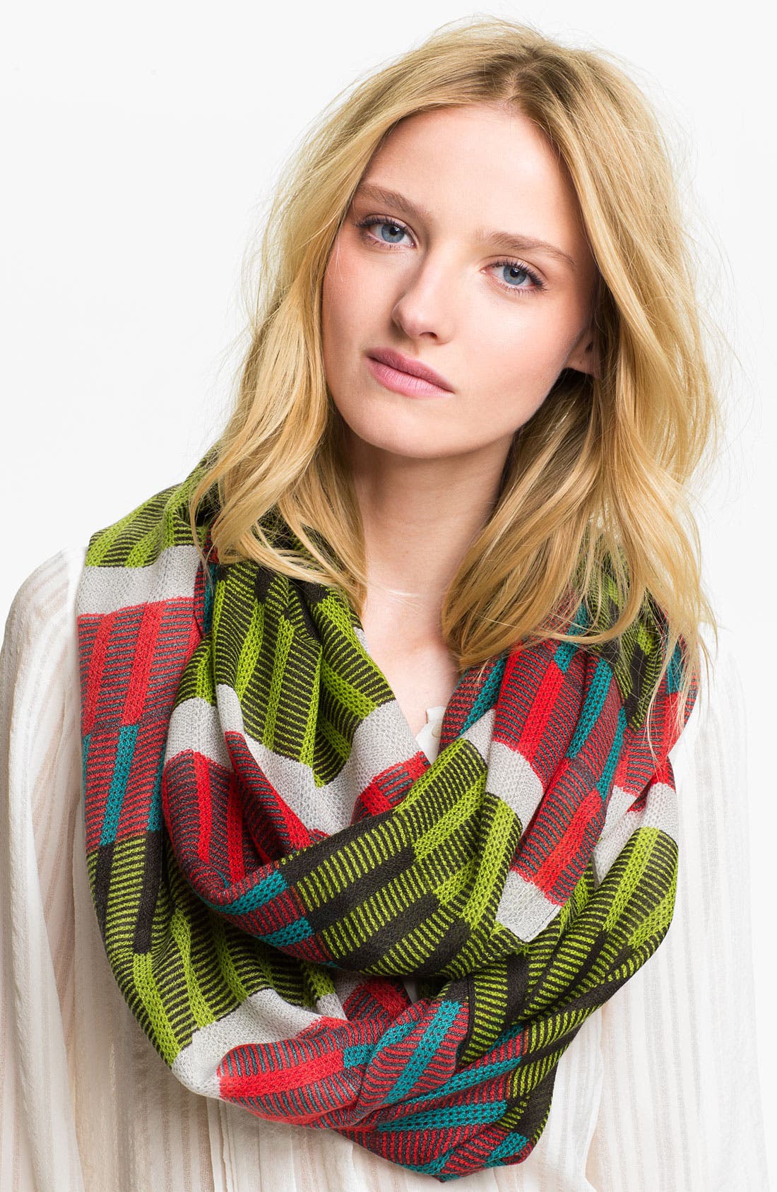 Echo 'Bright Woven Stripe' Infinity Scarf Nordstrom