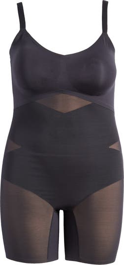 Mid-Thigh Compression Bodysuit w/Zippers (BS03)