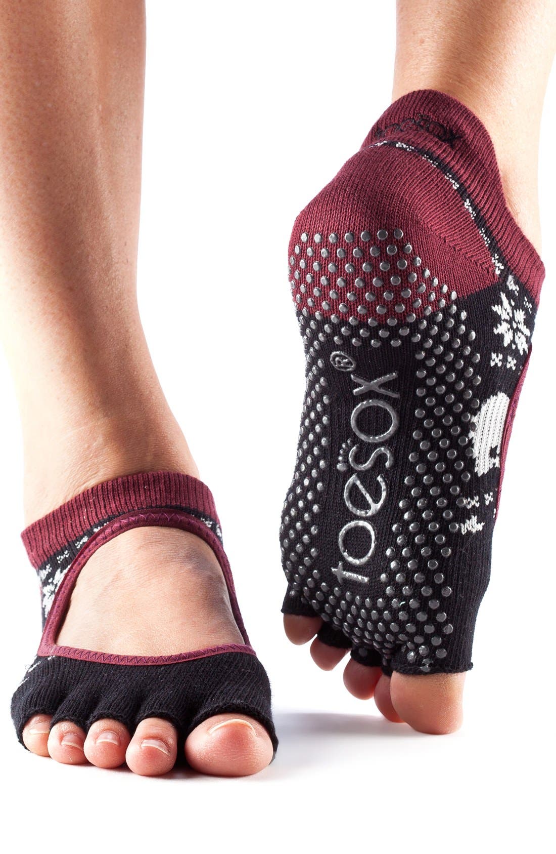ToeSox 'Bellarina' Half Toe Gripper Socks Nordstrom