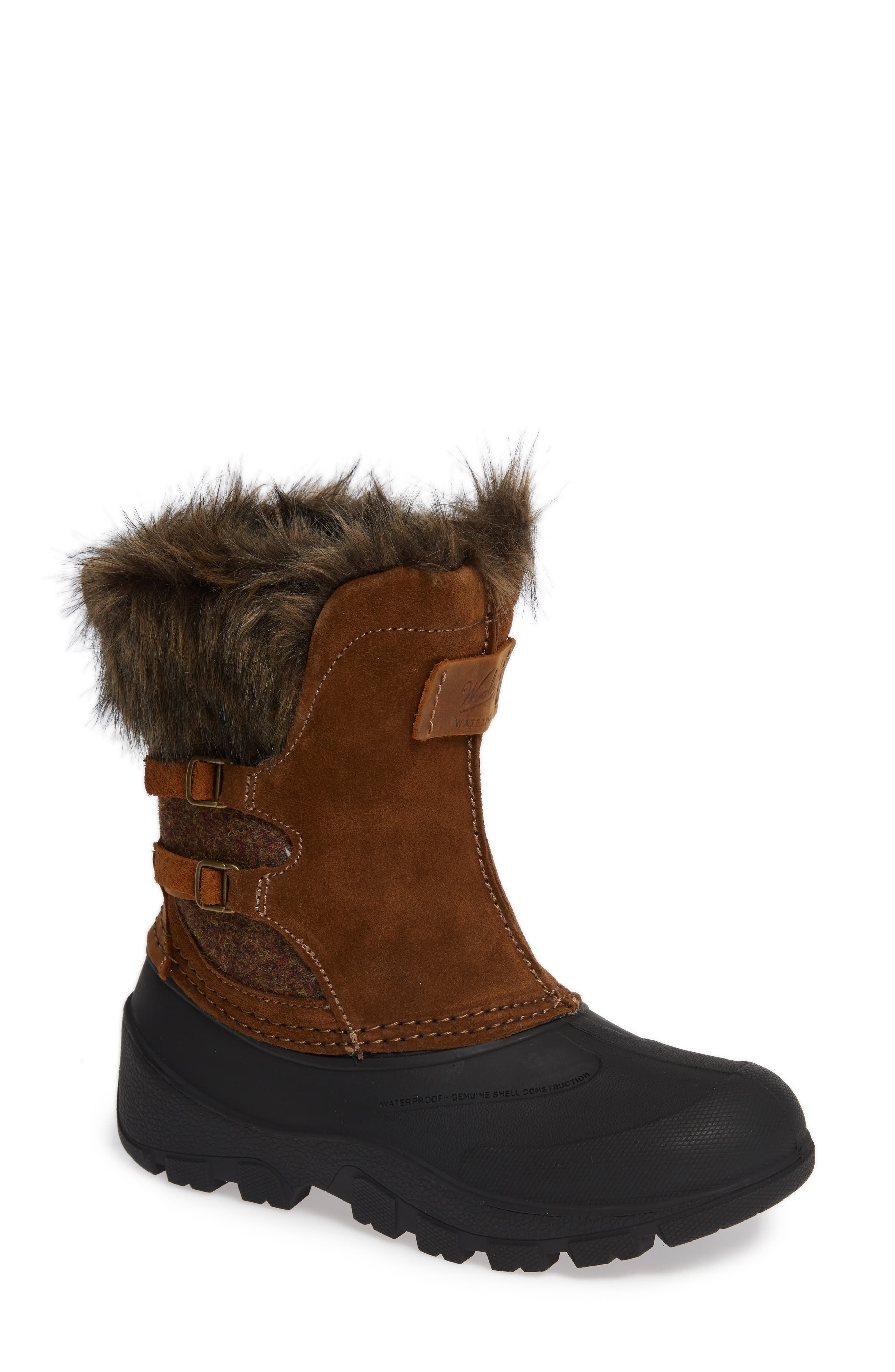 Woolrich Icecat Ii Fully Woolly Waterproof Insulated Winter Boot, Brown