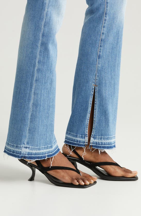 Frame Le Mini Bootcut Jeans In Wavey