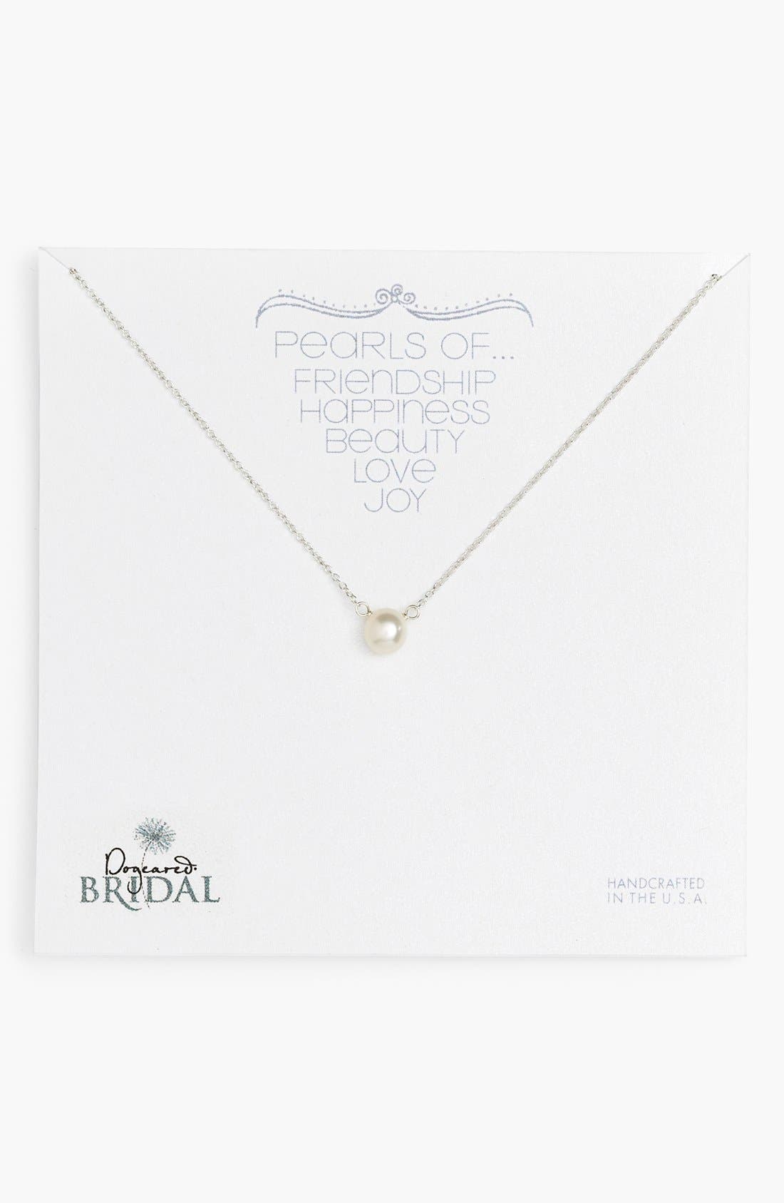 Dogeared 'Pearls of...' Pendant Necklace Nordstrom