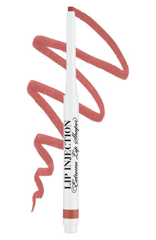 Too Faced Lip Injection Extreme Lip Shaper Plumping Lip Liner in Hot Spicy at Nordstrom