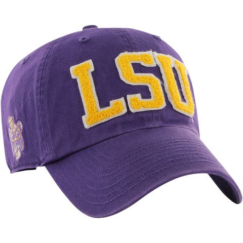 Los Angeles Kings '47 MVP Adjustable Hat - Natural/Purple