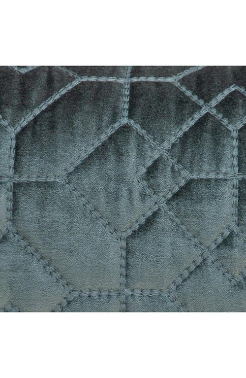 Parkland Collection Sora Quilted Throw Pillow In Charcoal