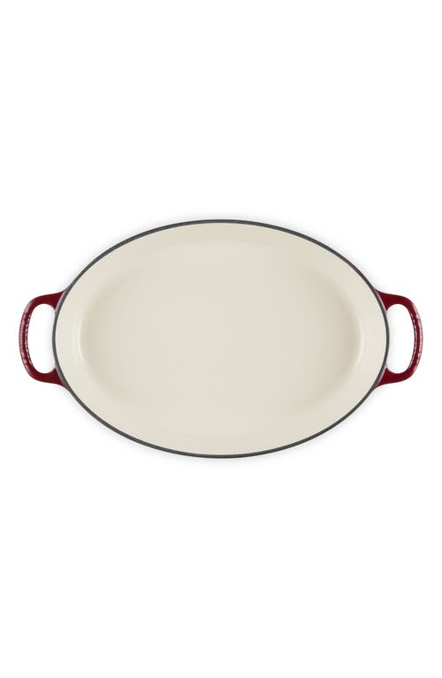 Le Creuset Signature 3 Quart Enameled Cast Iron Oval Baker In Rhone