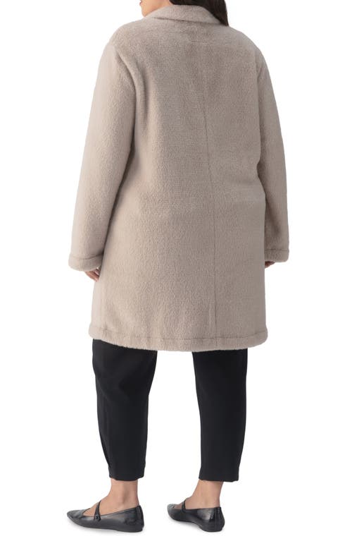 Shop Sanctuary Hometown Faux Fur Coat In Ash Grey