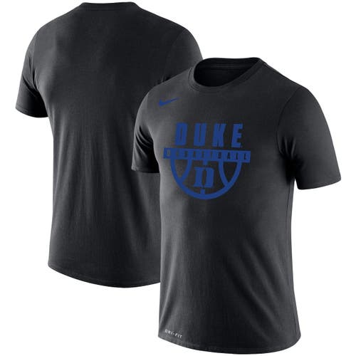 Men's Nike Black Duke Blue Devils Basketball Drop Legend Performance T-Shirt