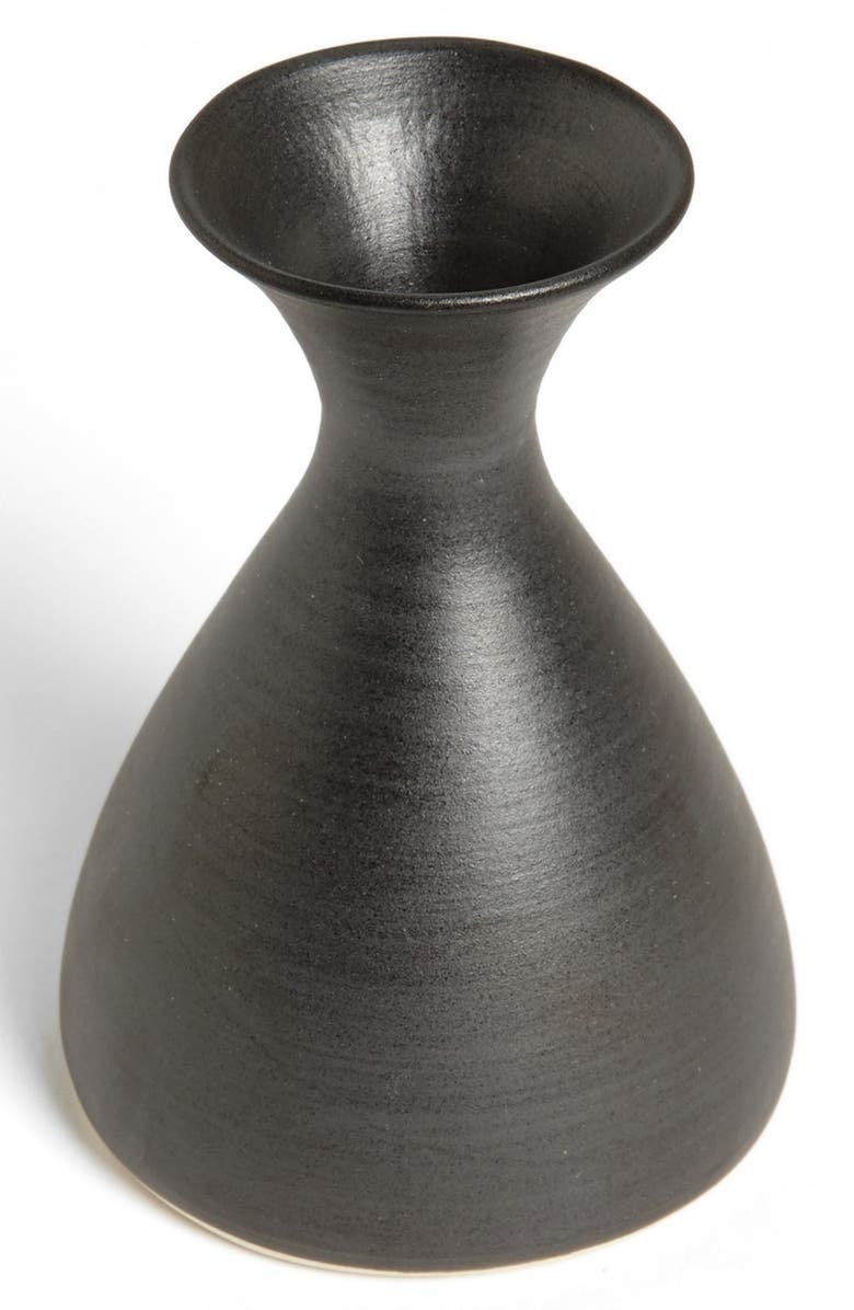 MATERIAL GOOD 'Little Shirley' Vase, Main, color, Black