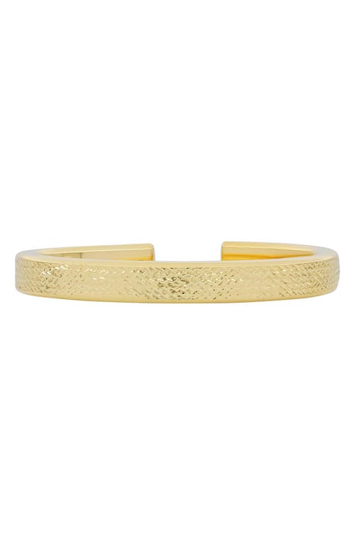 Shop Bony Levy 14k Gold Cuff Bracelet In 14k Yellow Gold