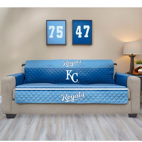 PEGASUS HOME FASHIONS Blue Kansas City Royals Sofa Protector
