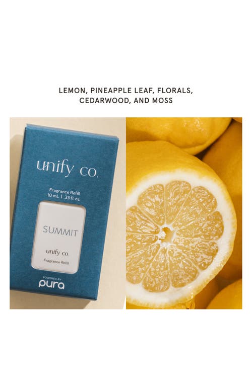 Pura X Unify Co. 2-pack Diffuser Fragrance Refills In Summit