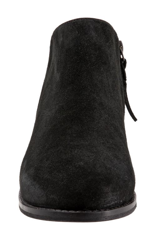 Shop Softwalk ® 'rocklin' Bootie In Black Suede/snake Print