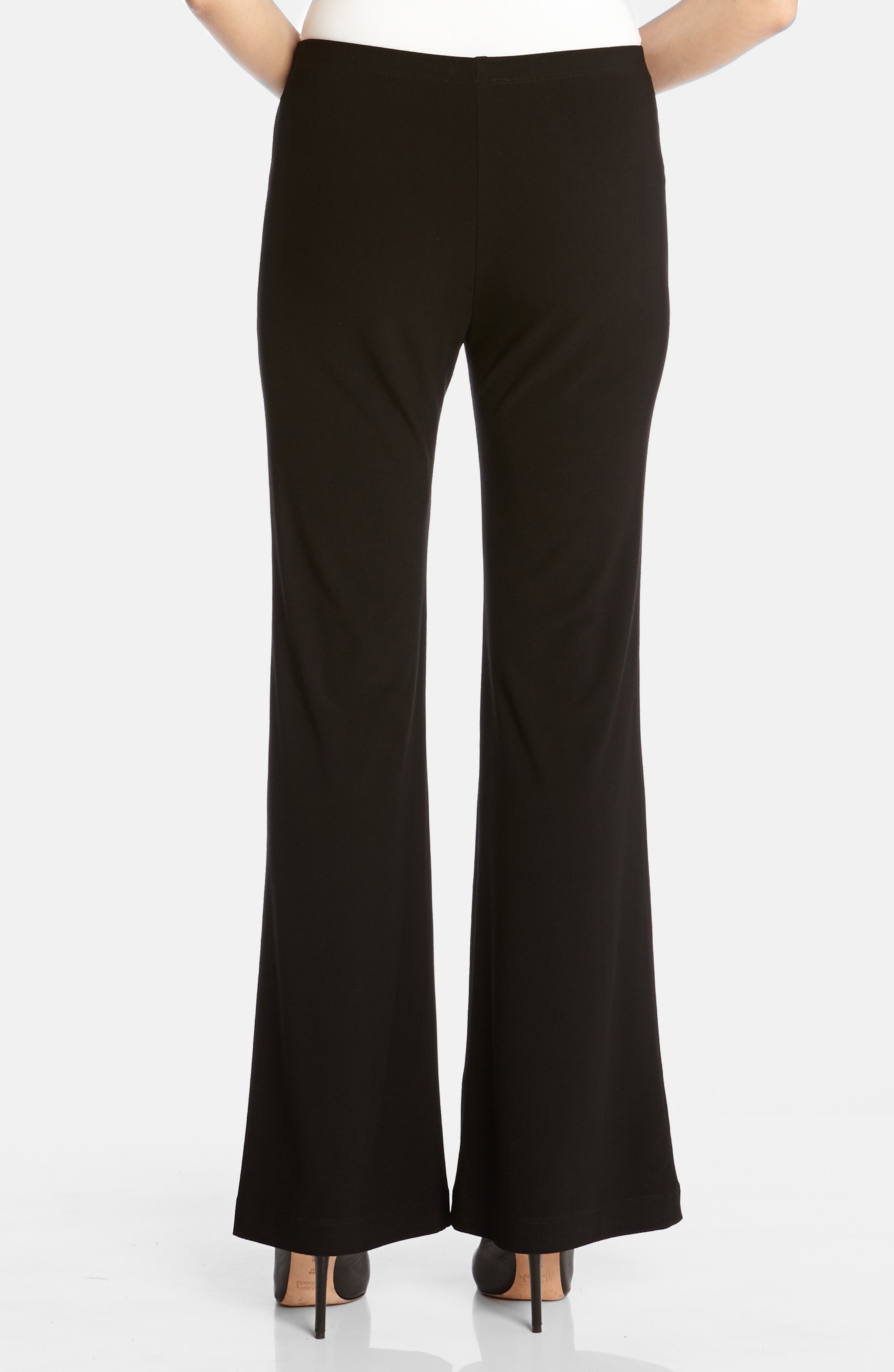 wide leg pants with tie belt