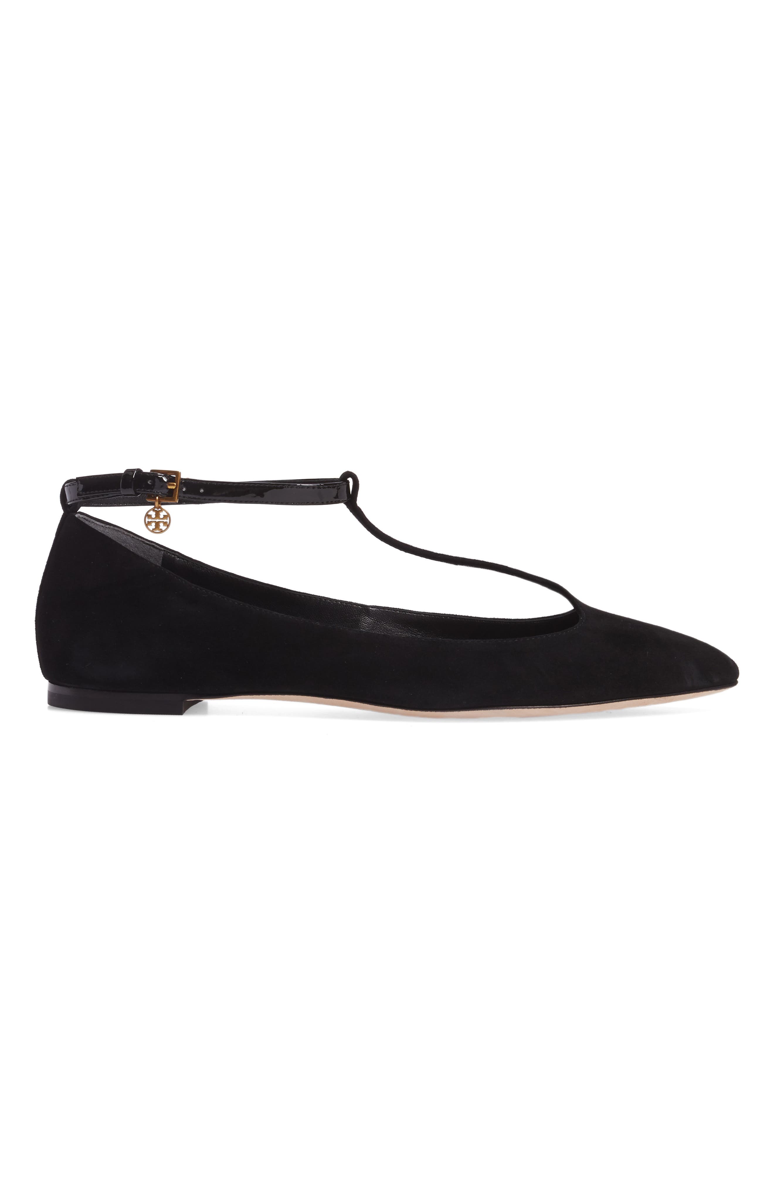 tory burch t strap flats