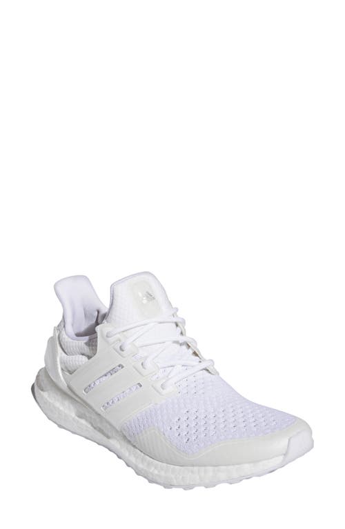 adidas Ultraboost 1.0 Running Sneaker in White/metallic/pink at Nordstrom, Size 10.5