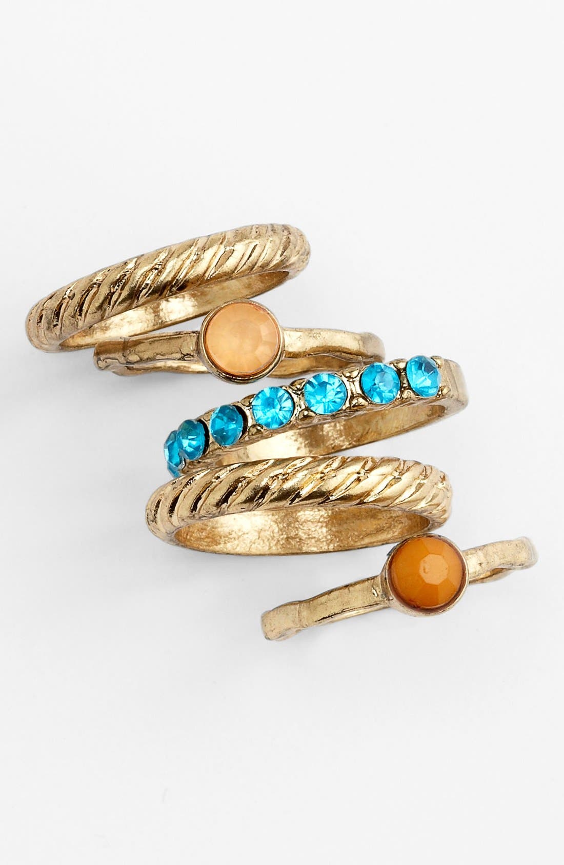 Carole Stackable Rings (Set of 5) Nordstrom
