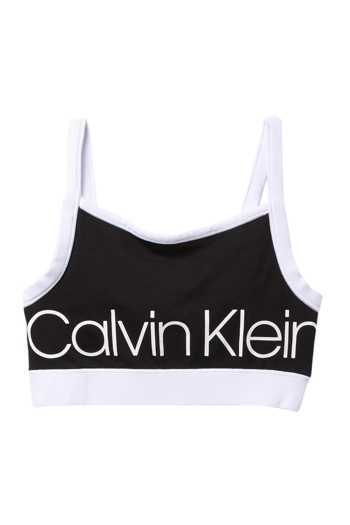 calvin klein sports bra girls