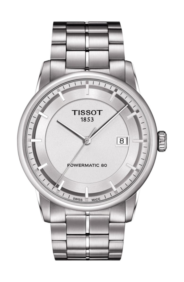 Tissot Men's Luxury Powermatic 80 Hour Bracelet Watch, 41mm\n |  Nordstromrack