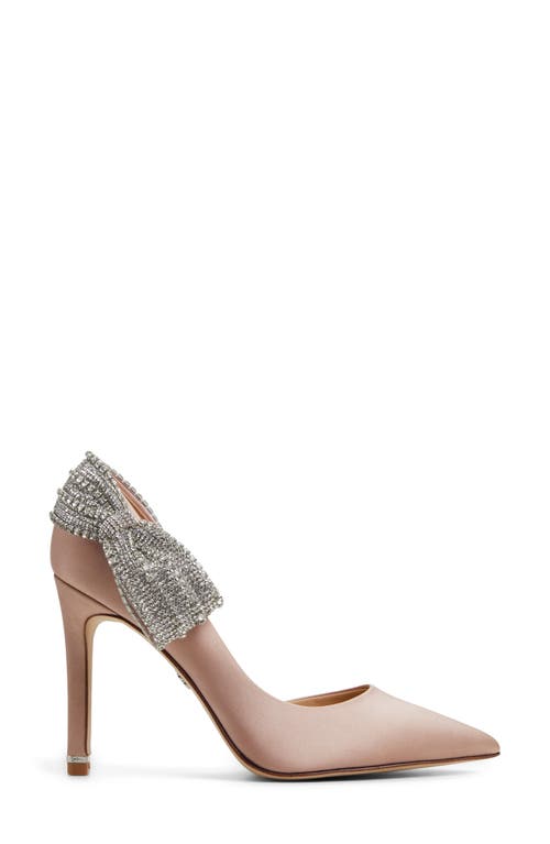 Ted Baker London Vandi Half D'orsay Pointed Toe Pump In Open Pink