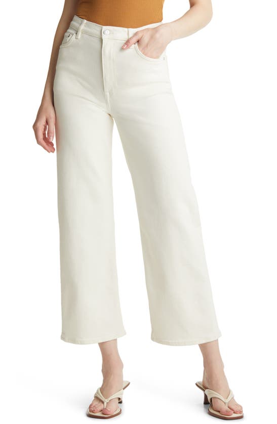& Other Stories Treasure Cut Wide Leg Jeans In Soft Ivory | ModeSens