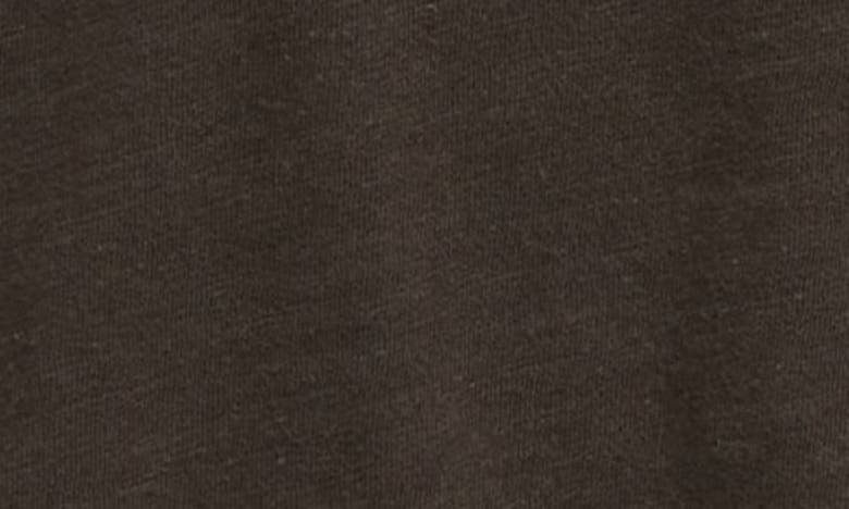 Shop Treasure & Bond Kids' Ruffle Hem Cotton Crop T-shirt In Black Raven