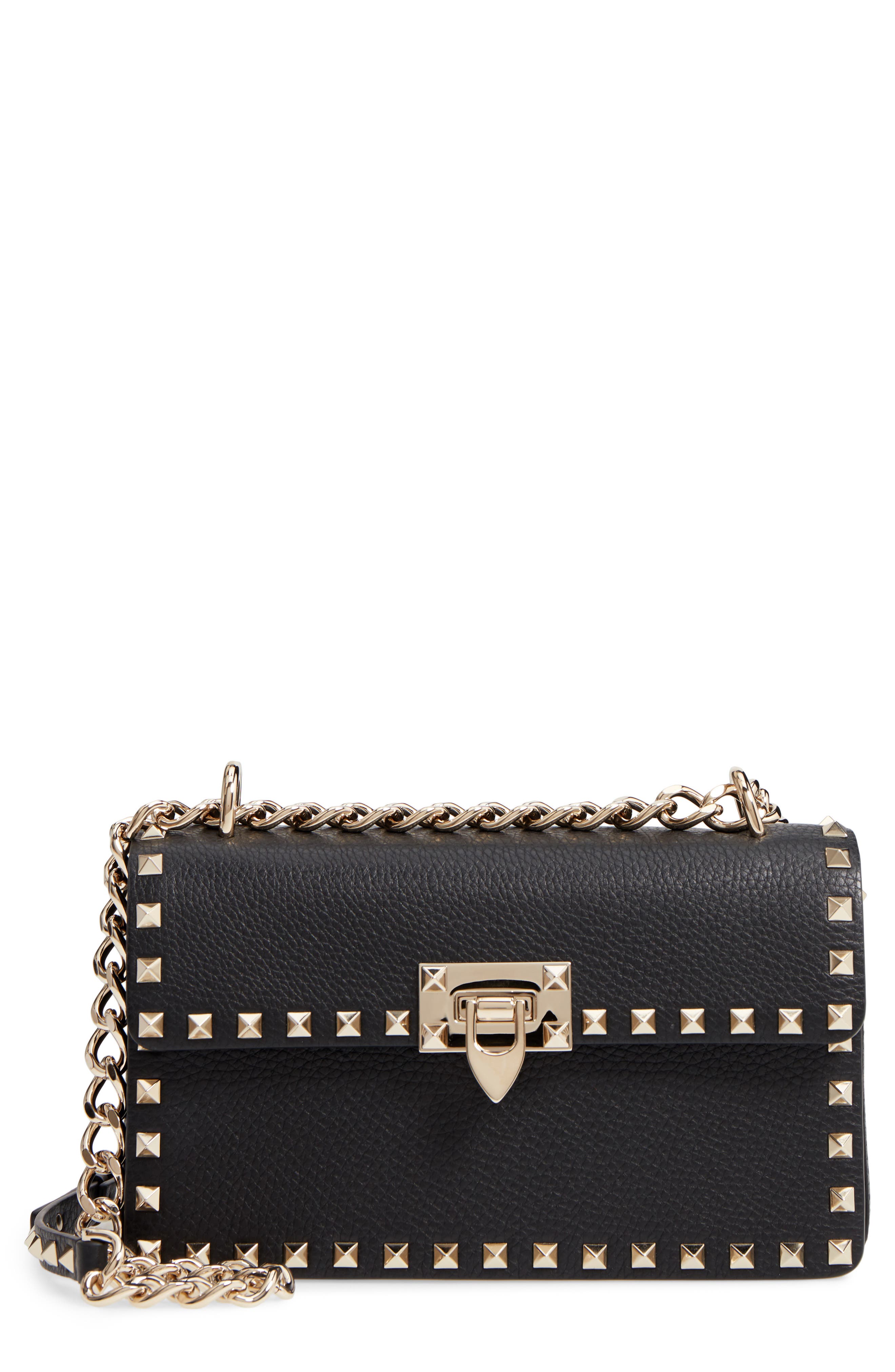 VALENTINO GARAVANI Rockstud Small Leather Crossbody Bag Nordstrom