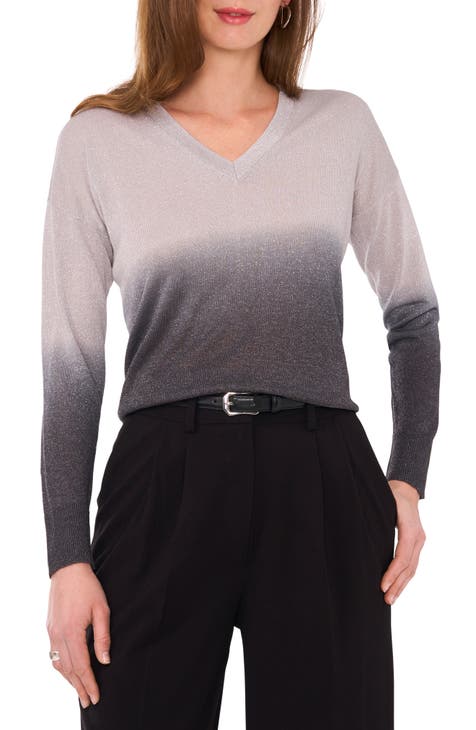 Vince Camuto - Ombre Foil Pullover Sweater main image 1