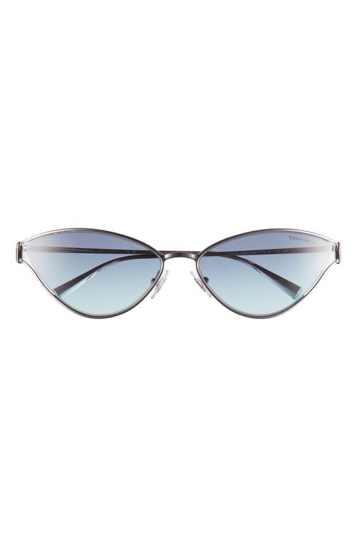Tiffany & Co. 61mm Cat Eye Sunglasses in Silver at Nordstrom